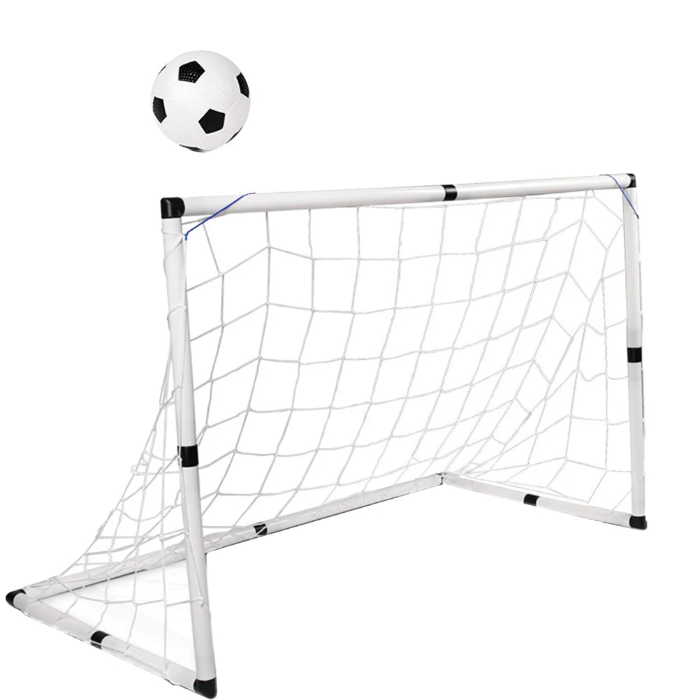 Football Training Door Backyard Soccer Goal Set Mini Football Gate Goal Post Net for Kids Outdoor Sport Match Training Game Toy