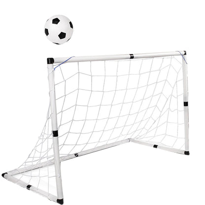 Football Training Door Backyard Soccer Goal Set Mini Football Gate Goal Post Net for Kids Outdoor Sport Match Training Game Toy