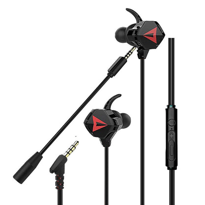 Headset In-Ear para Jogos com Microfone - Fone de Ouvido Gamer para Dispositivos Móveis