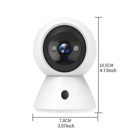 2.4G Wifi Camera, 1 Count Smart Home IP Camera, 1080P HD Wireless Video Monitor with Automatic Tracking, Infrared Night Vision, Two-Way Audio for Home