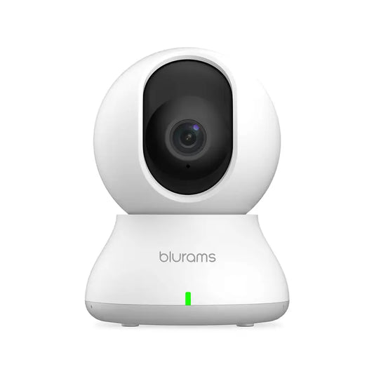 【A31】Blurams 2K Indoorcamera 360° Pet Camera for Home Security W/Motion Tracking，Security Camera, , Phoneapp, 2-Way Audio, IR Night Vision,Siren, Works with Alexa & Googleassistant