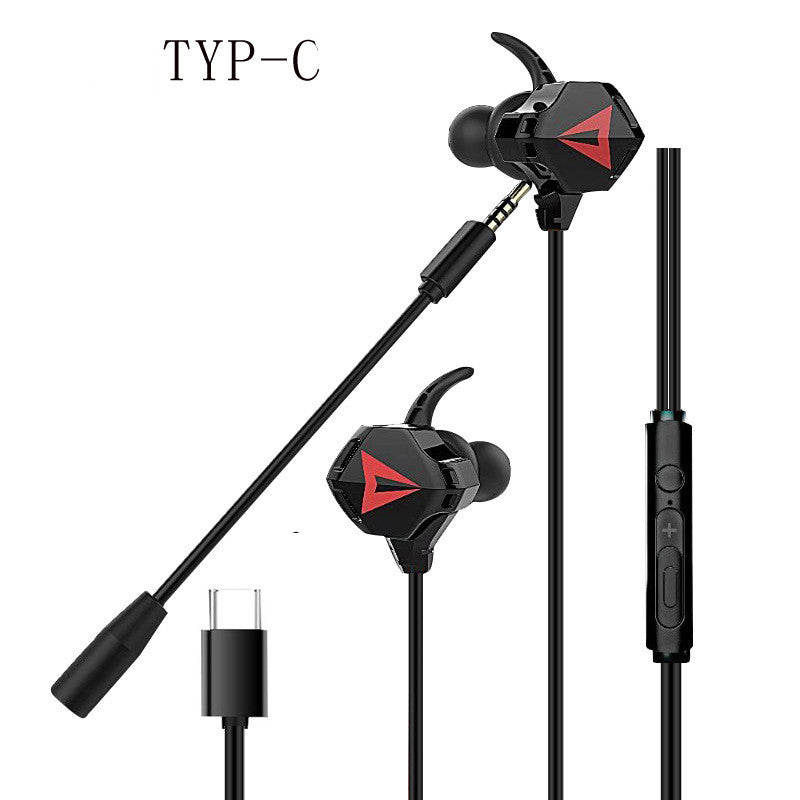 Headset In-Ear para Jogos com Microfone - Fone de Ouvido Gamer para Dispositivos Móveis