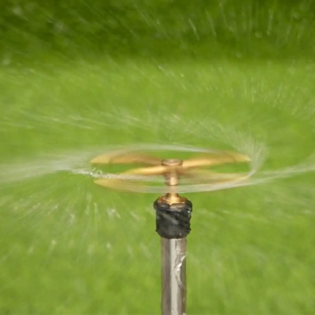 360 Degree 1PC 2/3/4 Arm Automatic Rotary Whirling Sprinkler Garden Lawn Irrigation Watering Nozzle Spray Rotating Brass Sprayer